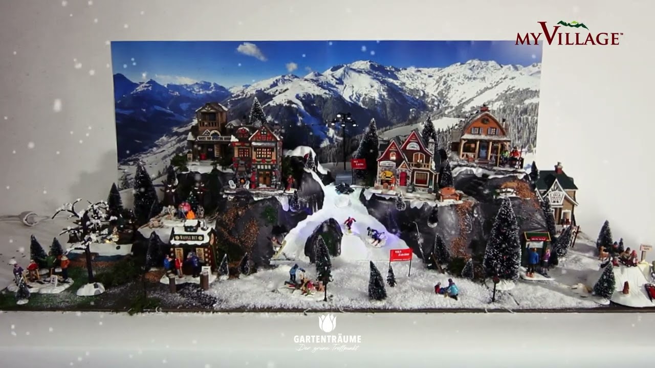 Gestalte Dein Weihnachtsdorf mit den Produkten von My Village | Gartentraeume.com