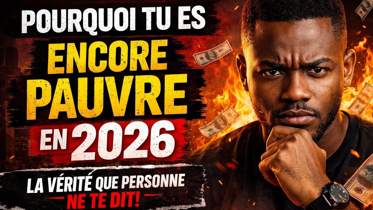 Pourquoi tu es encore pauvre en 2026 ? Voici la vérité brutale que personne ne te dit.