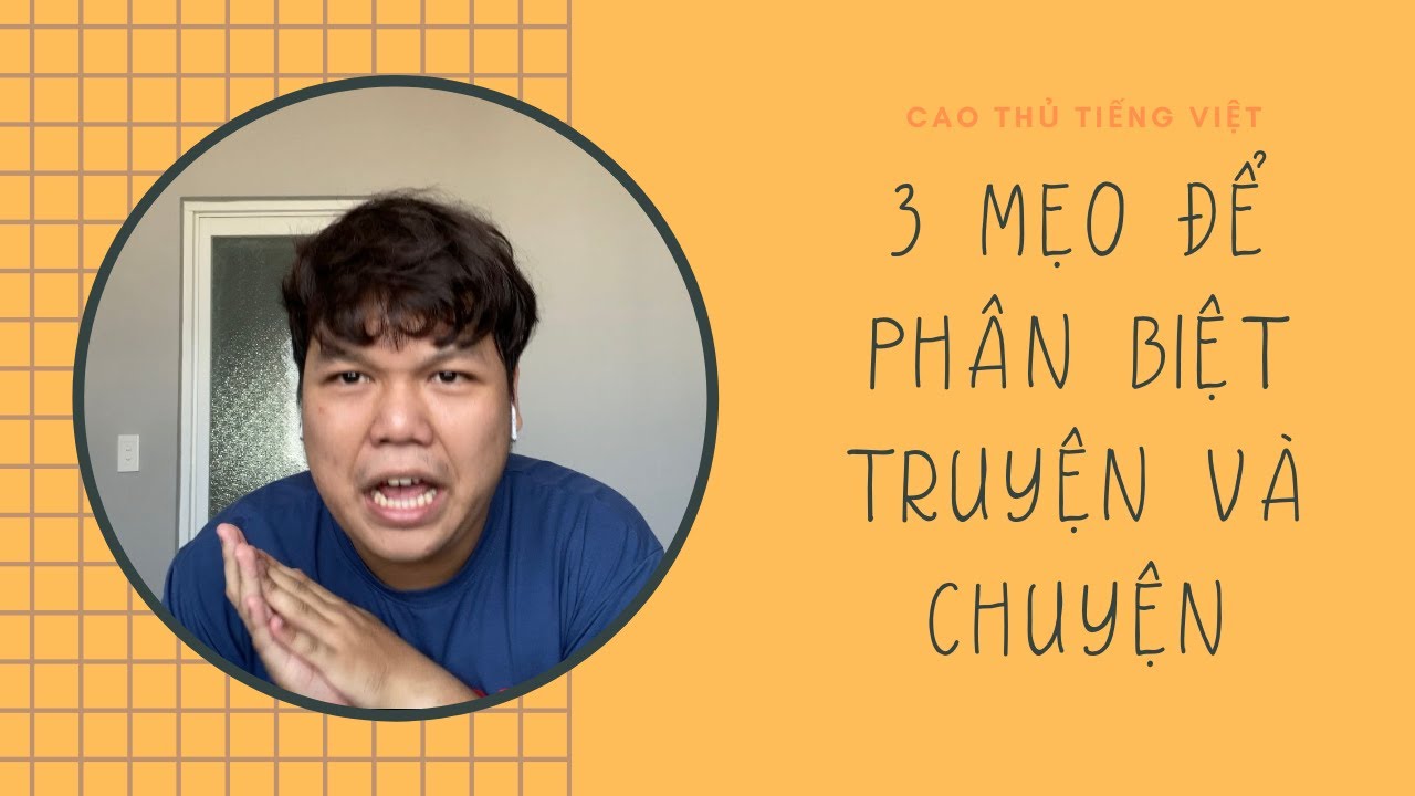 3 MẸO ĐƠN GIẢN ĐỂ PHÂN BIỆT 
