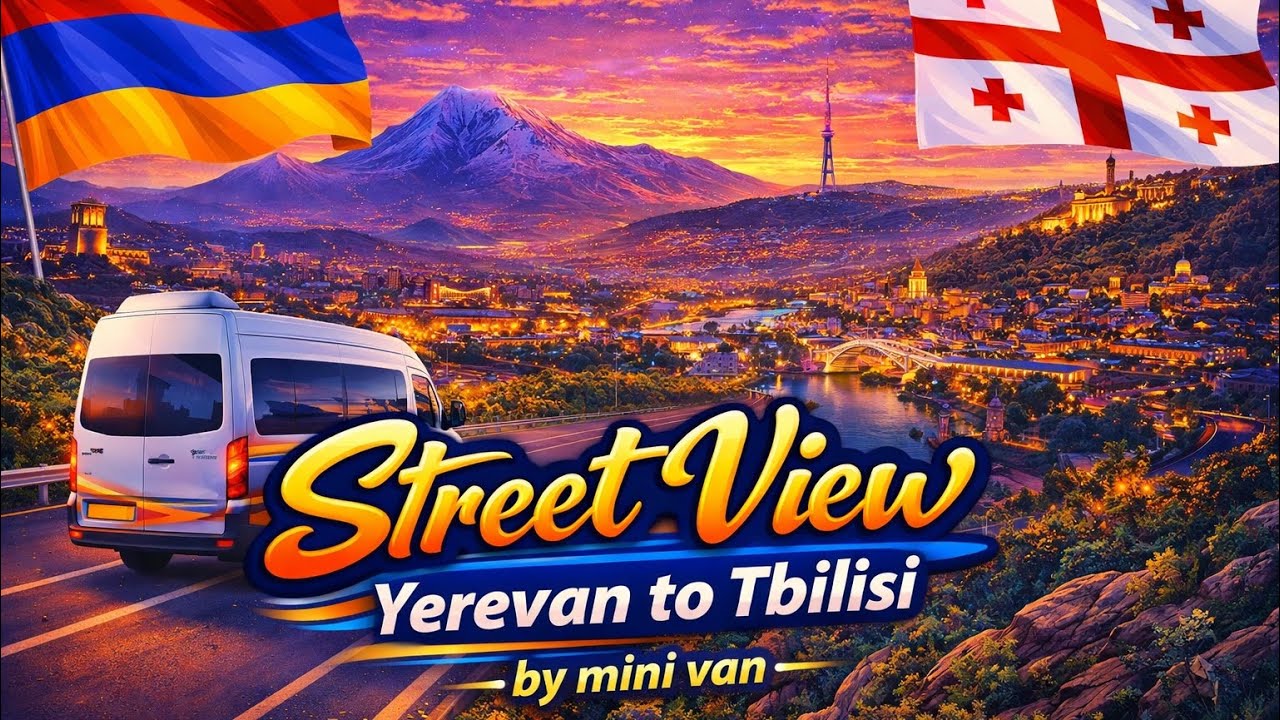 Yerevan (Armenia) to Tbilisi (Georgia) by mini-van🇦🇲🇬🇪