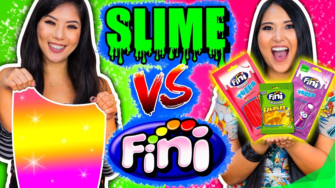 SLIME VS FINI! - Desafio | Blog das irm&atilde;s