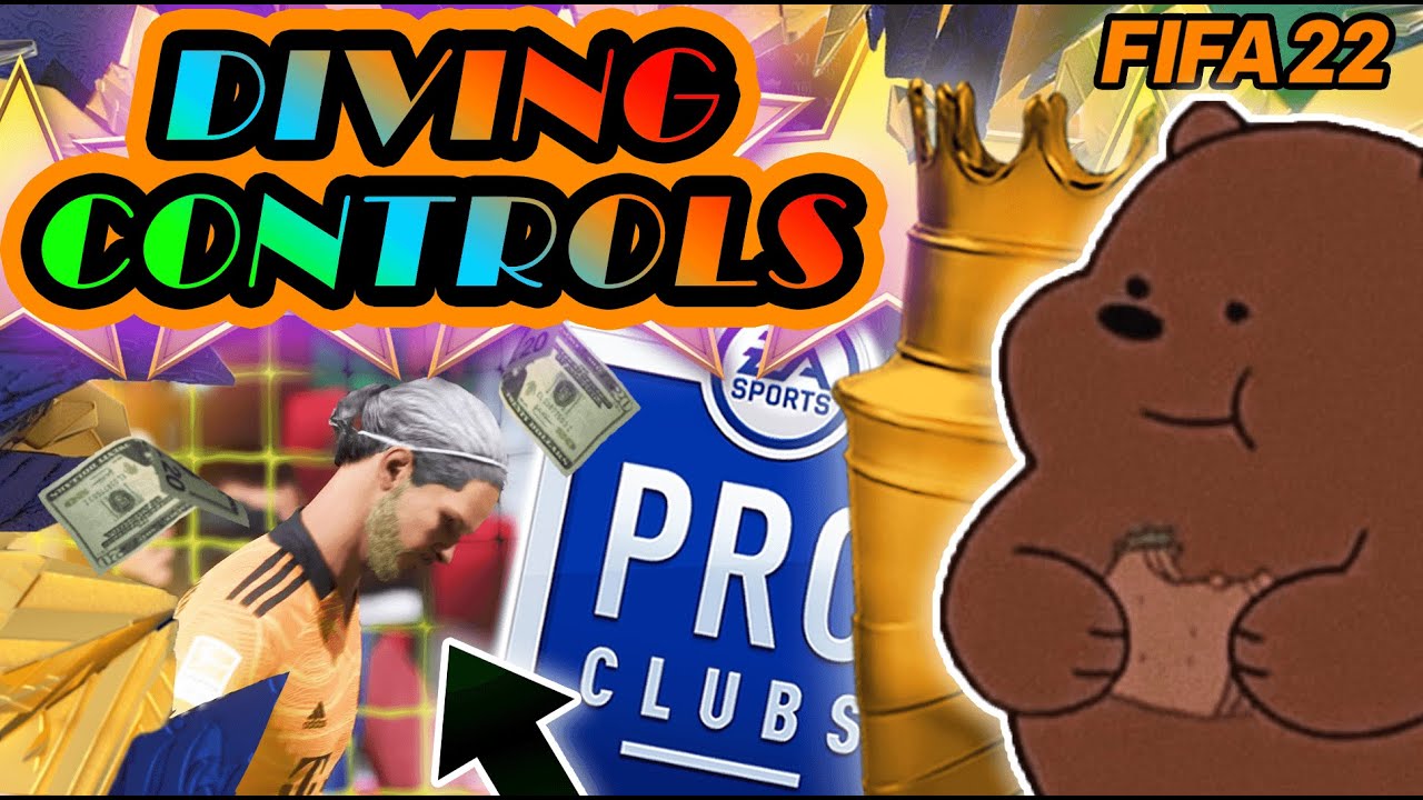 PRO CLUBS GK DIVING CONTROLS ~ How to Get the *BEST* Goalkeeper Diving Animations (FIFA 22)