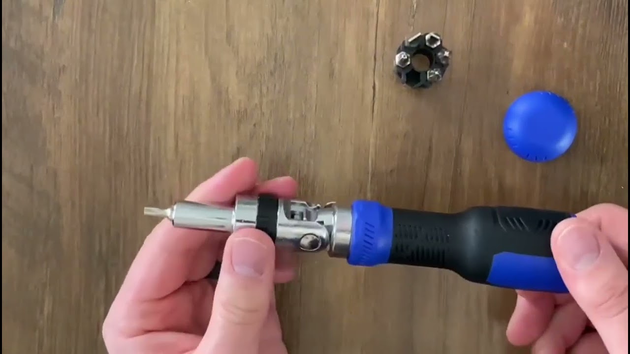 SHARDEN Adjustable Angle Ratchet Screwdriver Unboxing