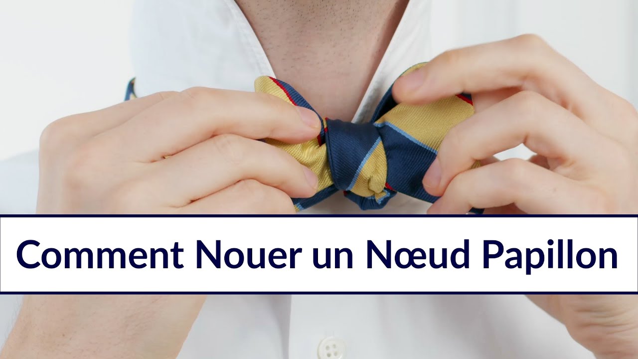 Comment nouer un Noeud Papillon (avec Julien Scavini)