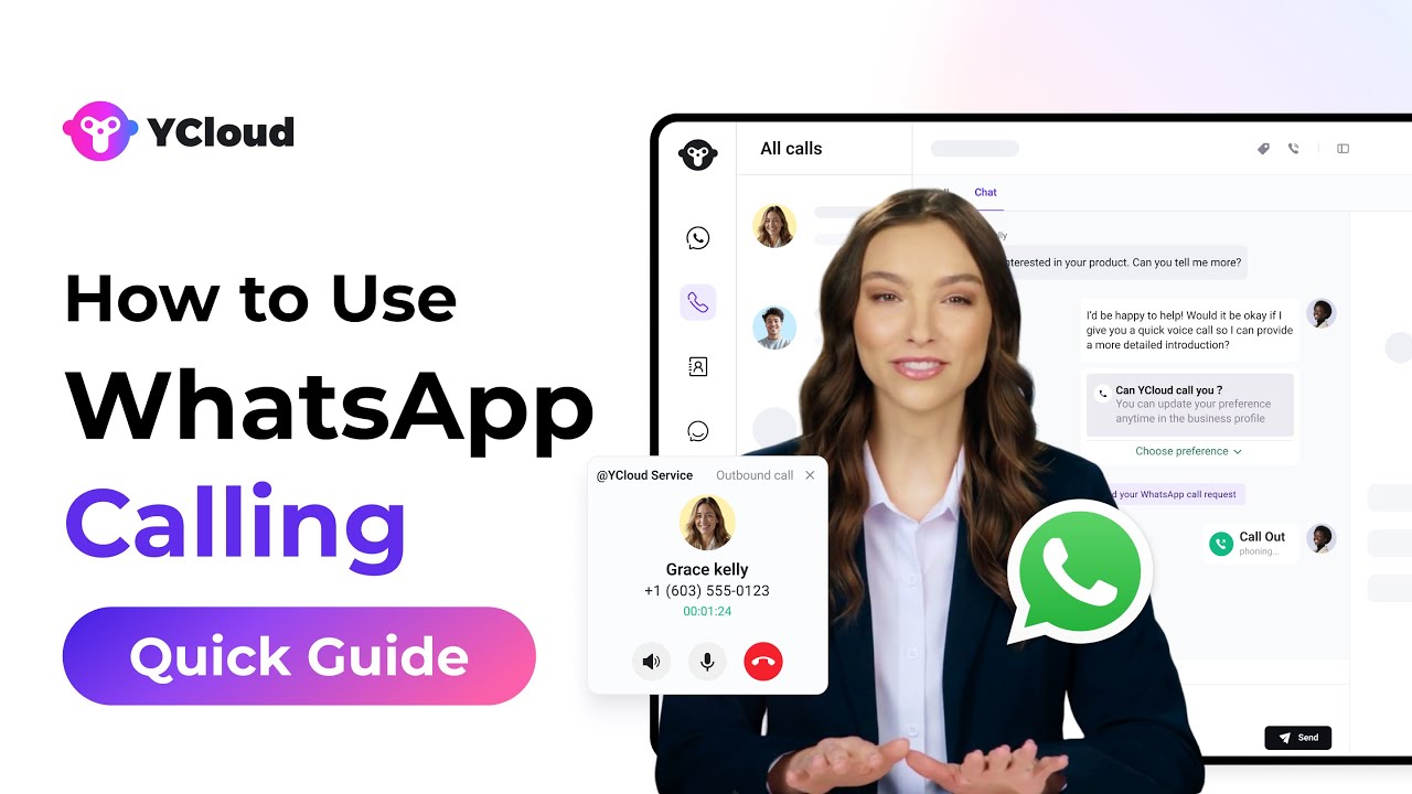 How to Use WhatsApp Business Calling for Sales & Support | 🚀 YCloud Calling Guide 2026