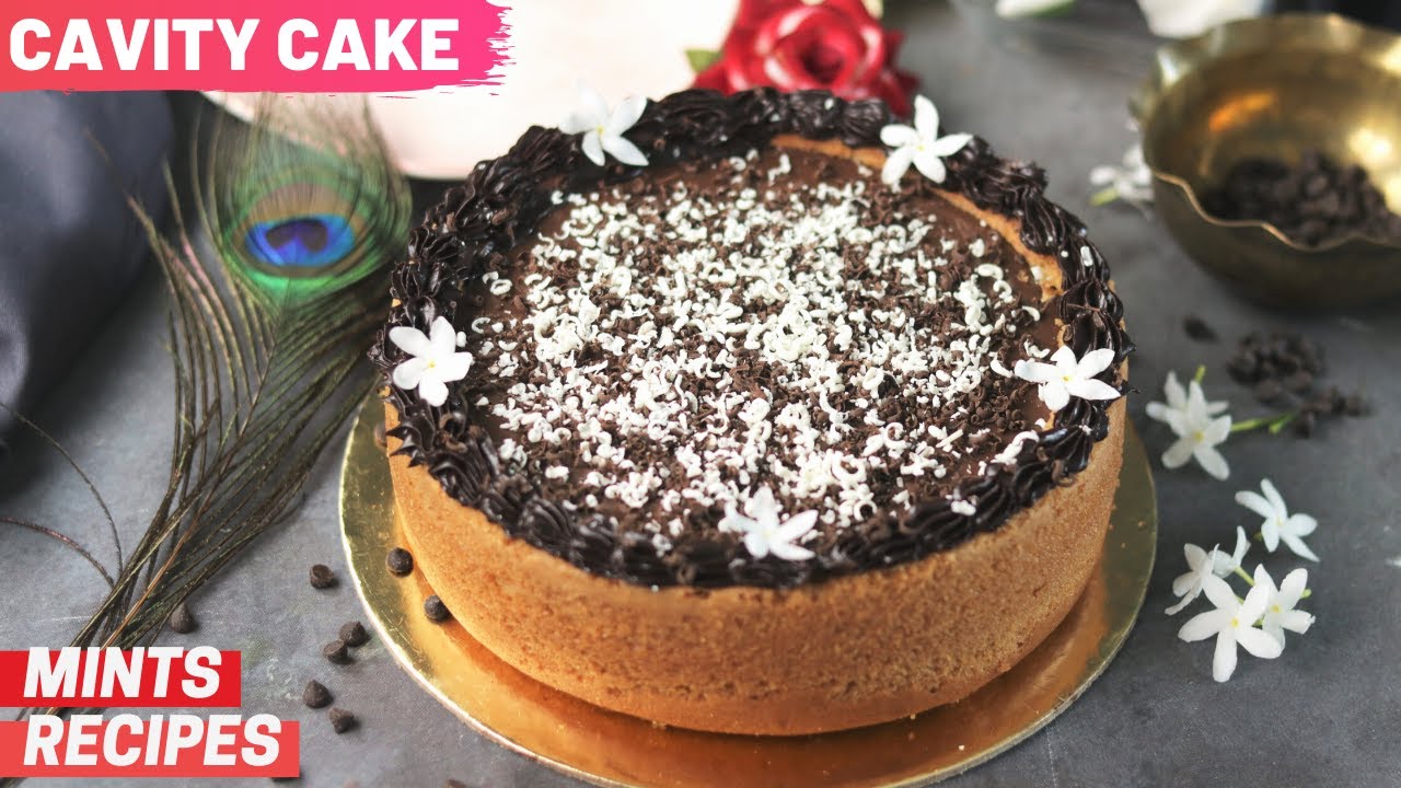 केक के अन्दर जादू क्या है? | Cavity Cake | MintsRecipes