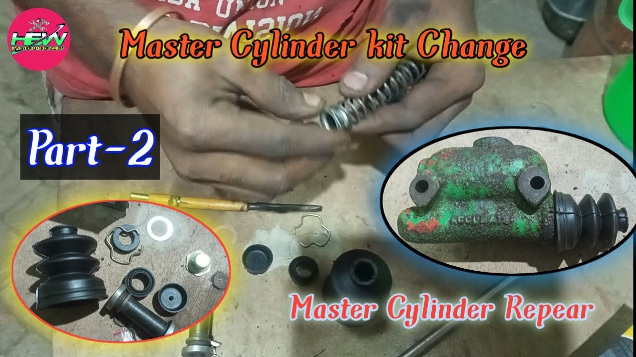 How to Repair Brake Master Cylinder/Part-2/Master Cylinder Kit Changing/Master Cylinder Problem