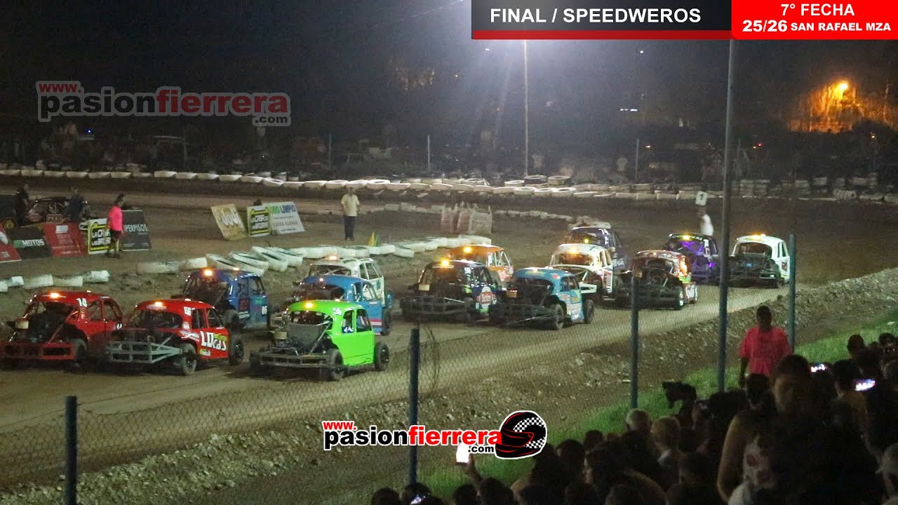 25/26- Fecha 7 - SPEEDWEROS  Series y finales Speedway San Rafael