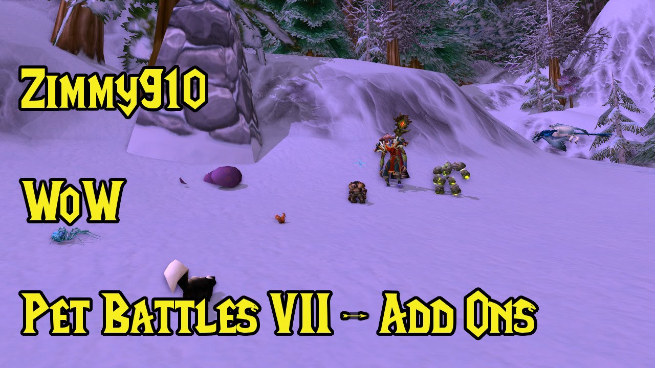 WoW - Pet Battles VII - Essential Addons