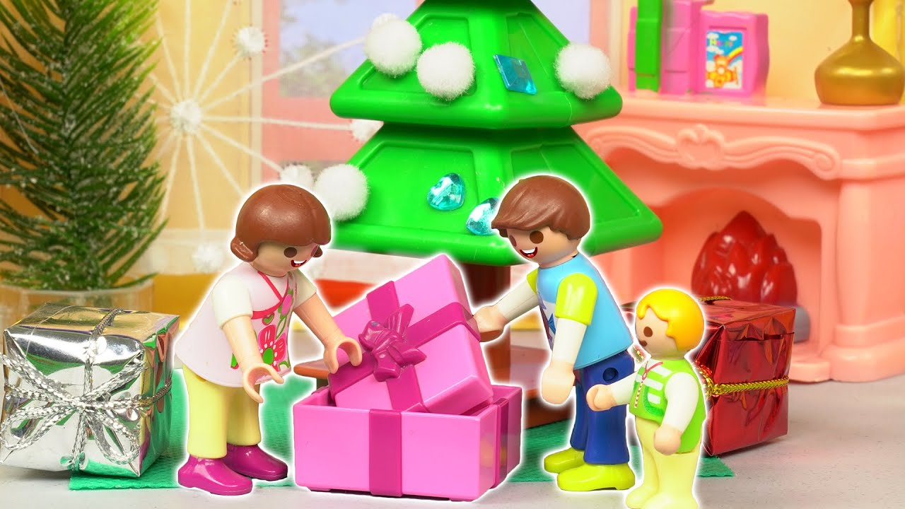 Playmobil po polsku . Wesołe przygody bliźniaków Klary i Kuby - prezent dla Klary i Kuby! 🎁🎄 🌟