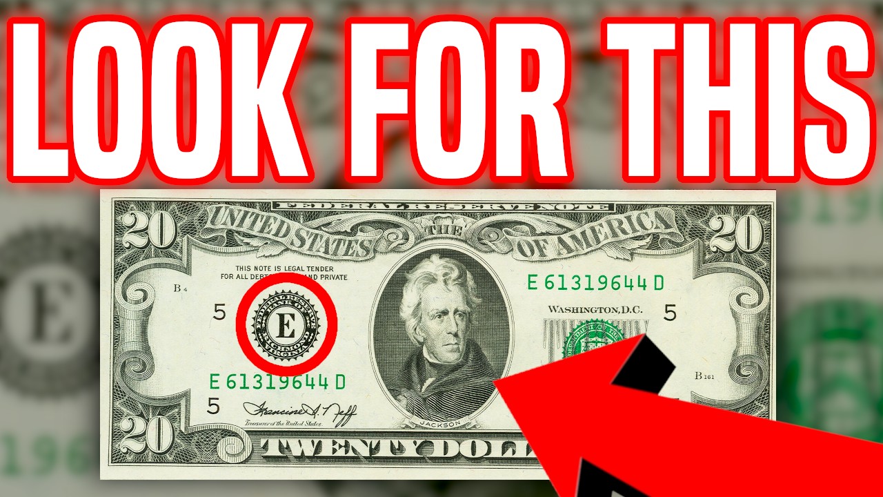 BANKNOTE HUNTING: Rare $20 Bill Found