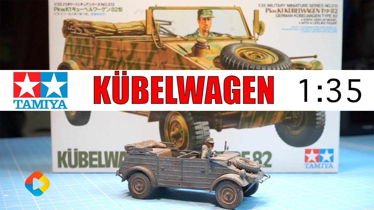 MAQUETA TAMIYA - KÜBELWAGEN TYPE 82 | ESCALA 1:35 | EN ESPAÑOL - DonGregorioYJack