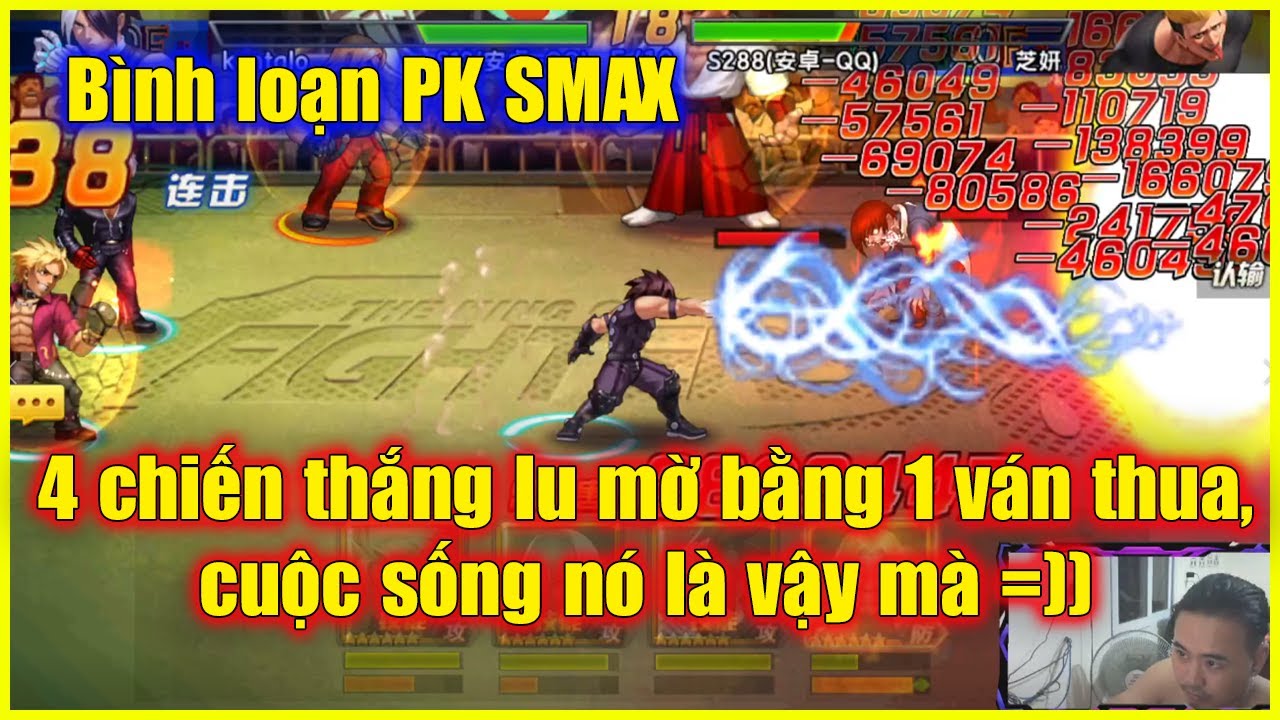 KOF98UMOL - B&igrave;nh loạn PK SEVER SMAX - 4 chiến thắng lu mờ bởi 1 trận thua, &acirc;u cũng l&agrave; c&aacute;i số !!!