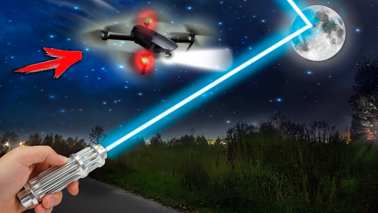 MENCAPAI BULAN DENGAN LASER KUAT 10.000 MIL-2 DAN MELUNCURKAN DRONE DENGAN TERMAL IMAGER!