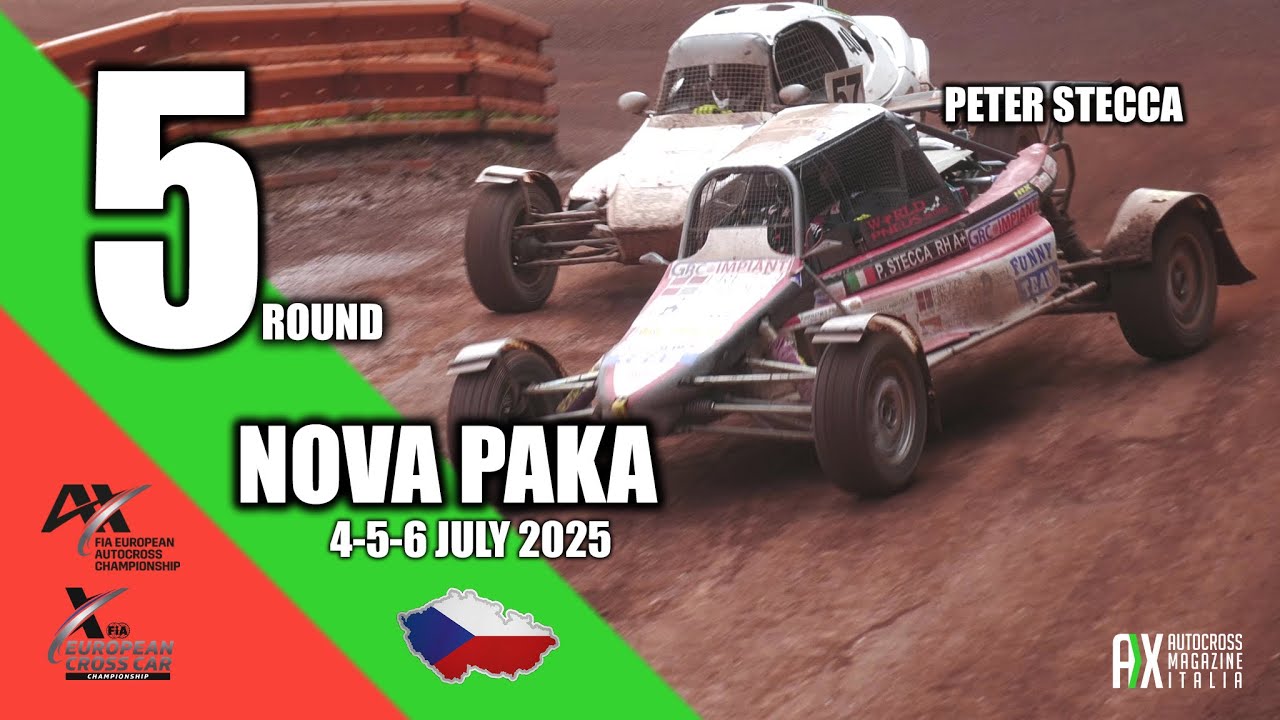 Peter Stecca | NOV&Aacute; PAKA, Czech Republic 2025 | FIA EUROPEAN AUTOCROSS & CROSSCAR CHAMPIONSHIP #5
