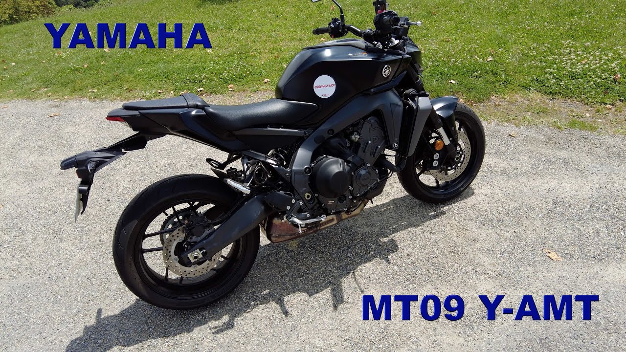 Yamaha MT09 Y AMT, quand automatique rime avec fantastique 😍