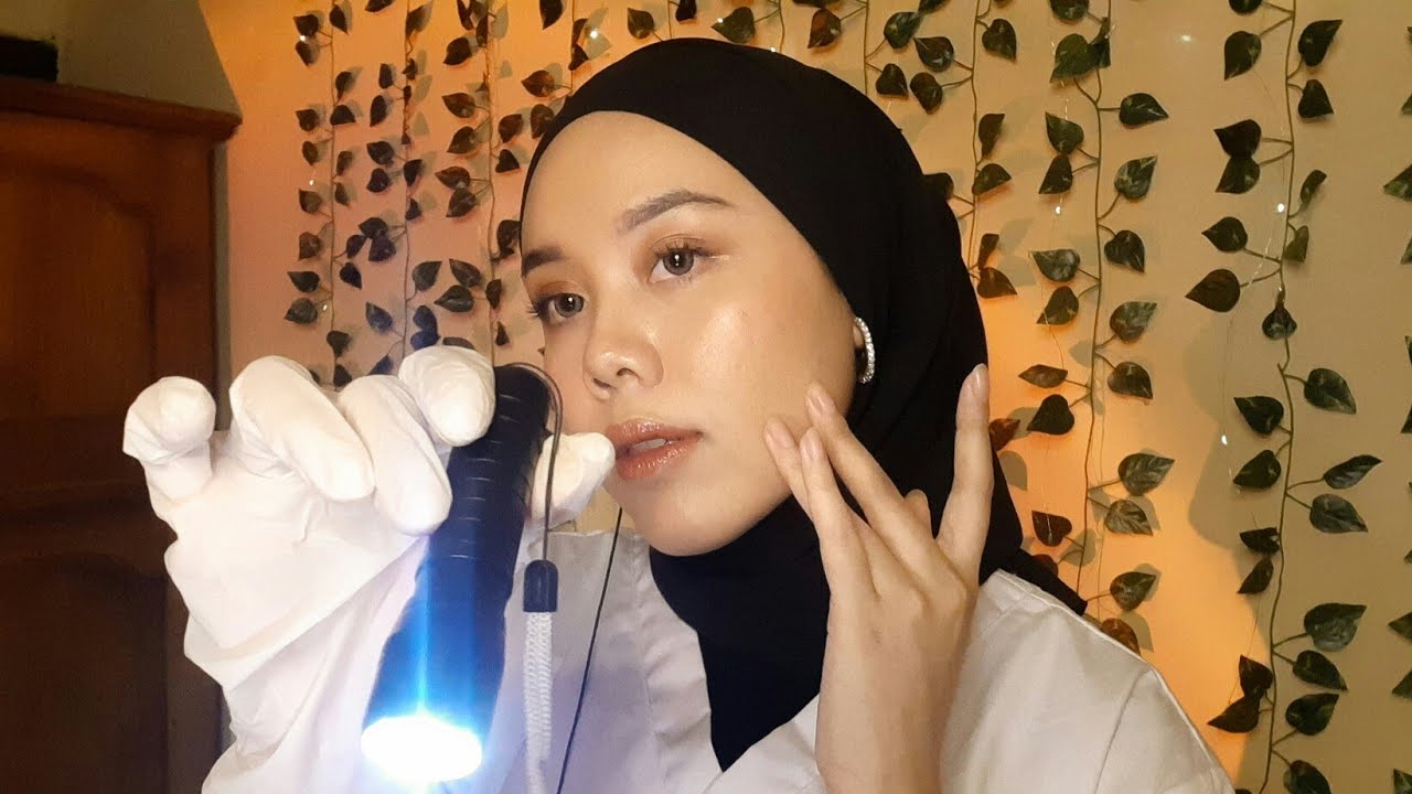 ASMR Face Exam & Skin Analysis Roleplay | Personal Attention, Tingly Hand Movements