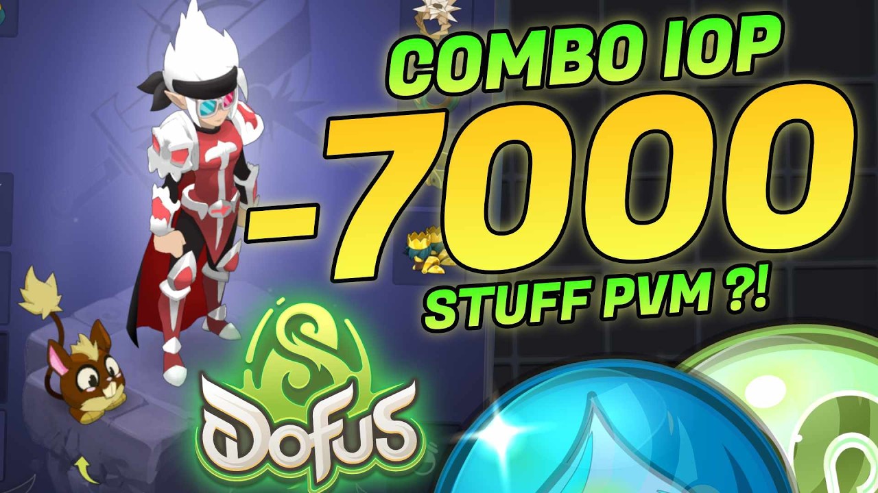 -7000 COMBO CAC MYTHIQUE IOP AVEC UN STUFF PVM SUR DOFUS 3
