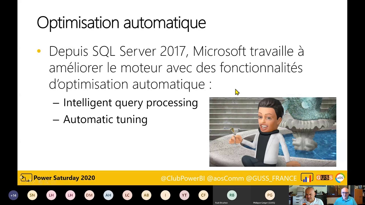 Power Saturday 2020 - SQL Server 2019 de l'intelligence sous le capot