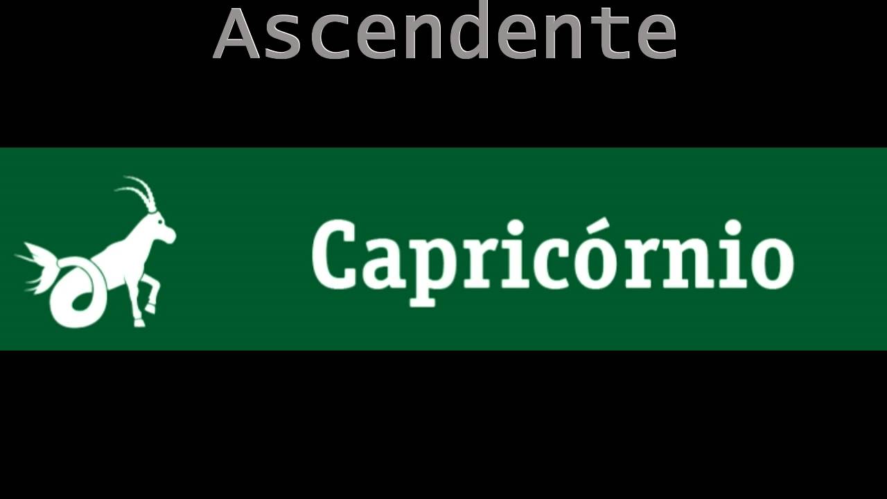 ♑ Ascendente Capricórnio : Aparência,Casa,Casamento,Carreira