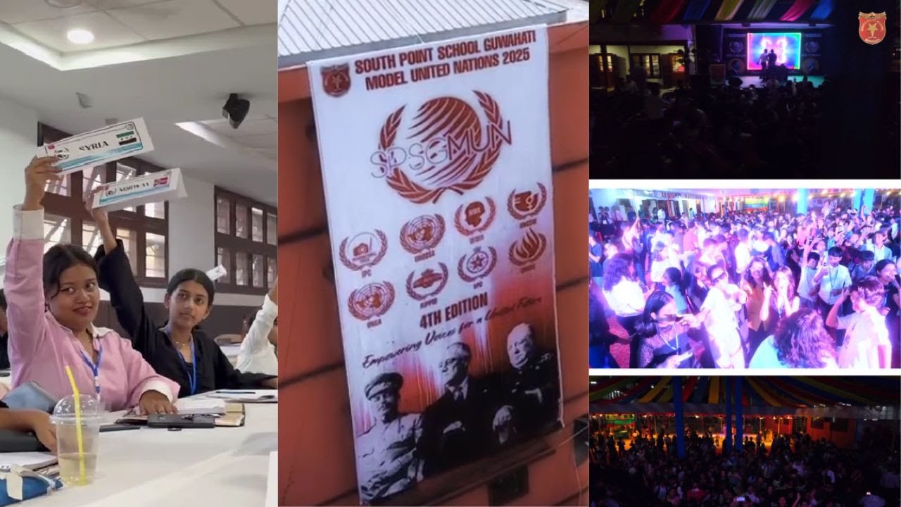 South Point School Guwahati Model United Nations 2025 | The Experience. The Energy. The Excellence.