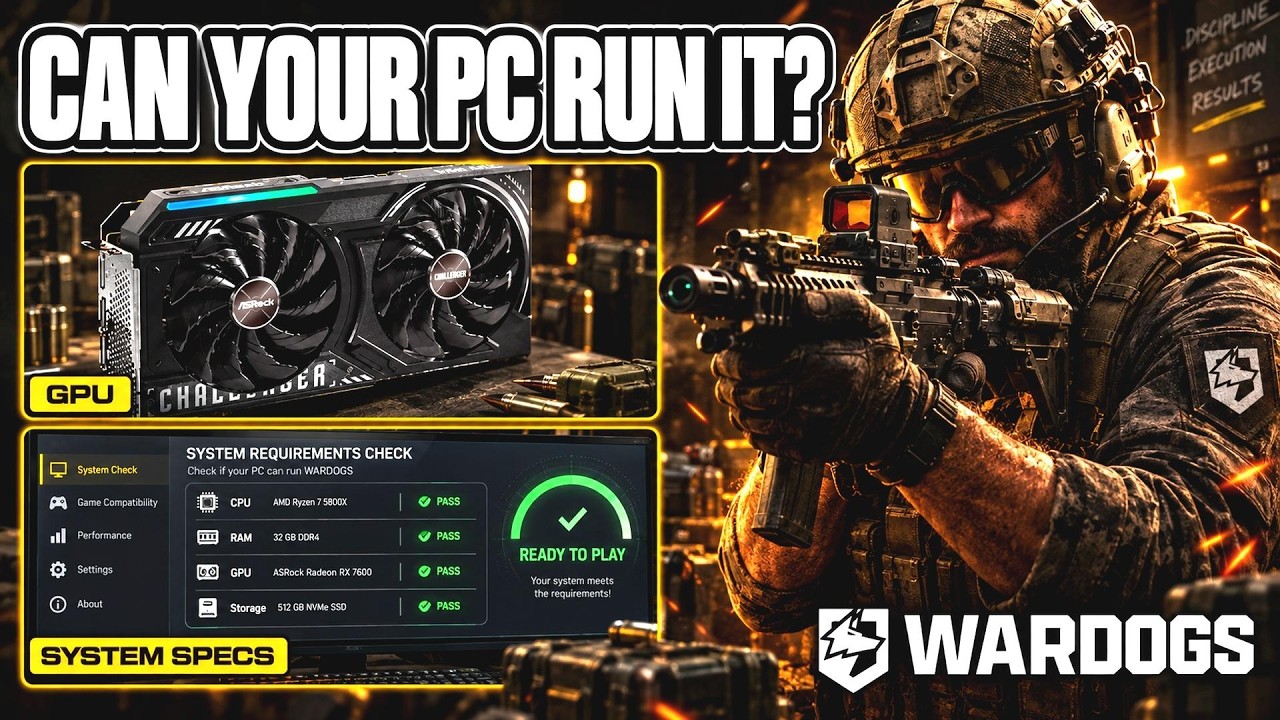 WARDOGS PC Requirements - Can Your PC Run It - Full Guide