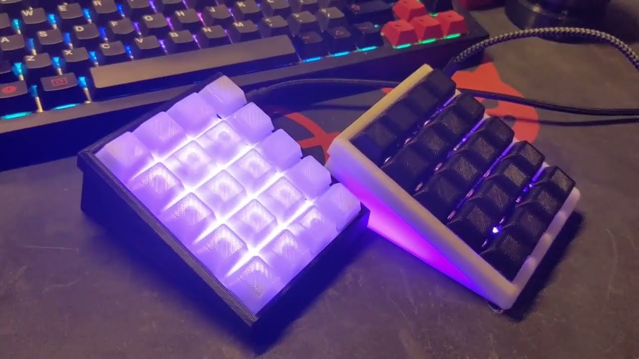 Building a Custom 20-Key Macro Pad - Time-Lapse Build Video