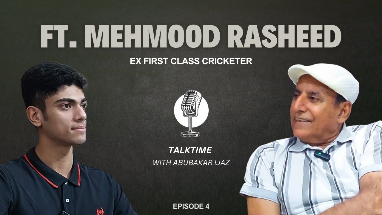 Exploring Pakistan’s Cricket History | ft. Mehmood Rasheed | TalkTime with Abubakar Ijaz