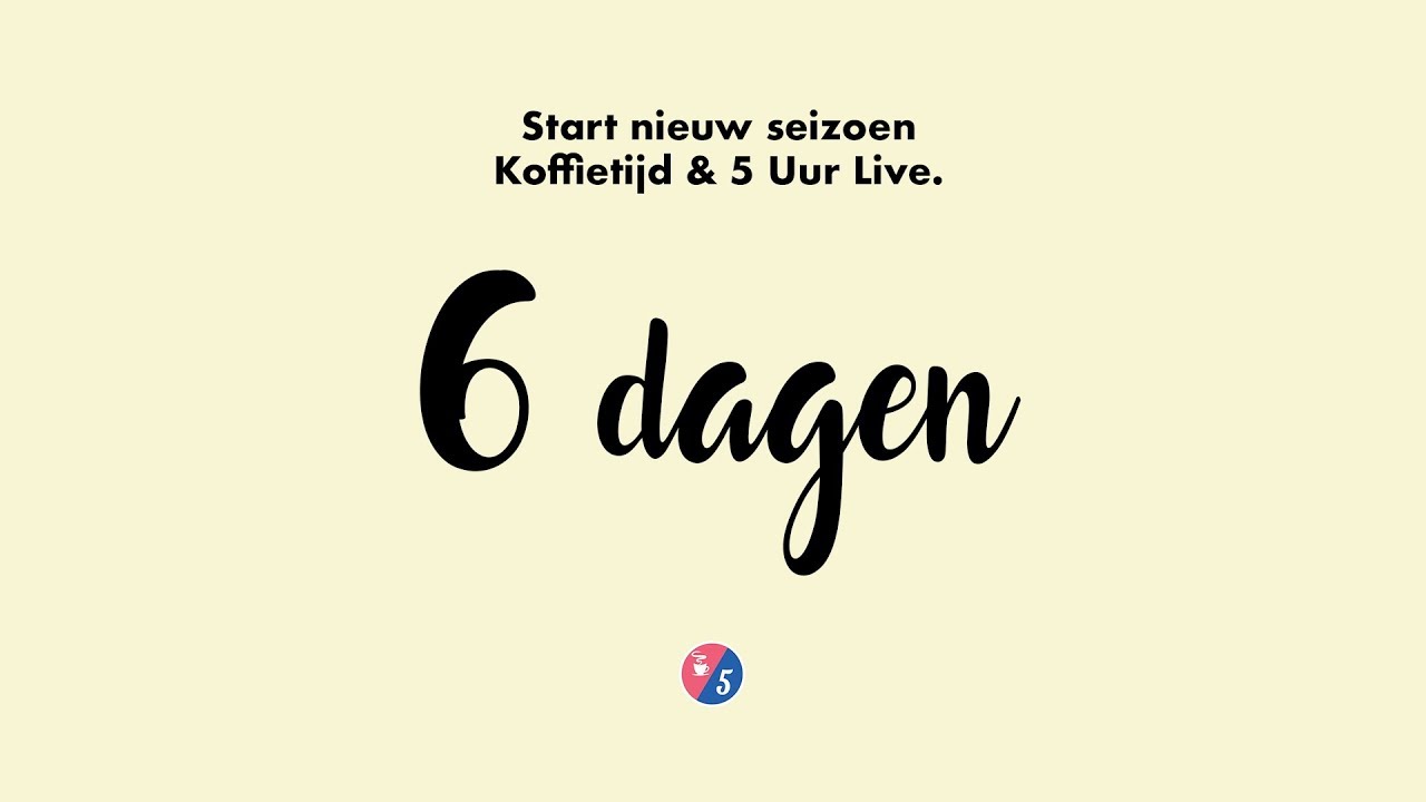 Hallo Buurman! | Koffietijd & 5 Uur Live