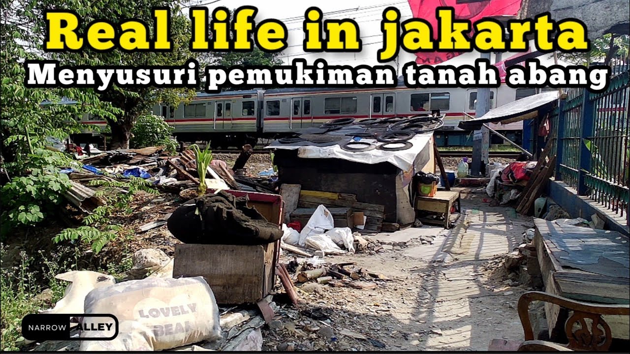 Menyusuri Pemukiman Padat Kebon Melati|Narrow Alley Tanah Abang