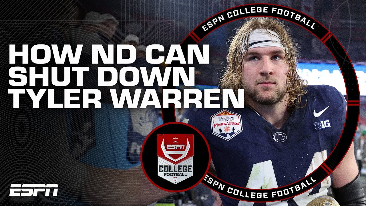 How Notre Dame can shut down Tyler Warren | Countdown to GameDay