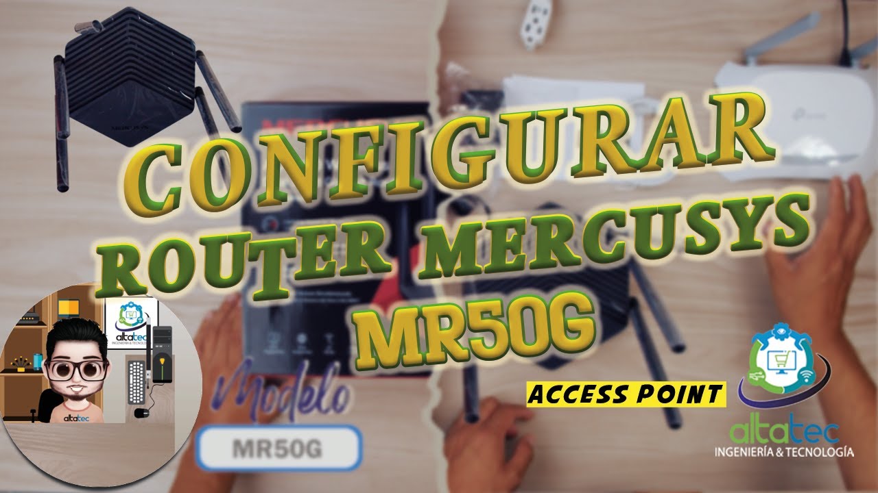 Como CONFIGURAR Router MERCUSYS MR50G en Modo ACCESS POINT (Paso a Paso)