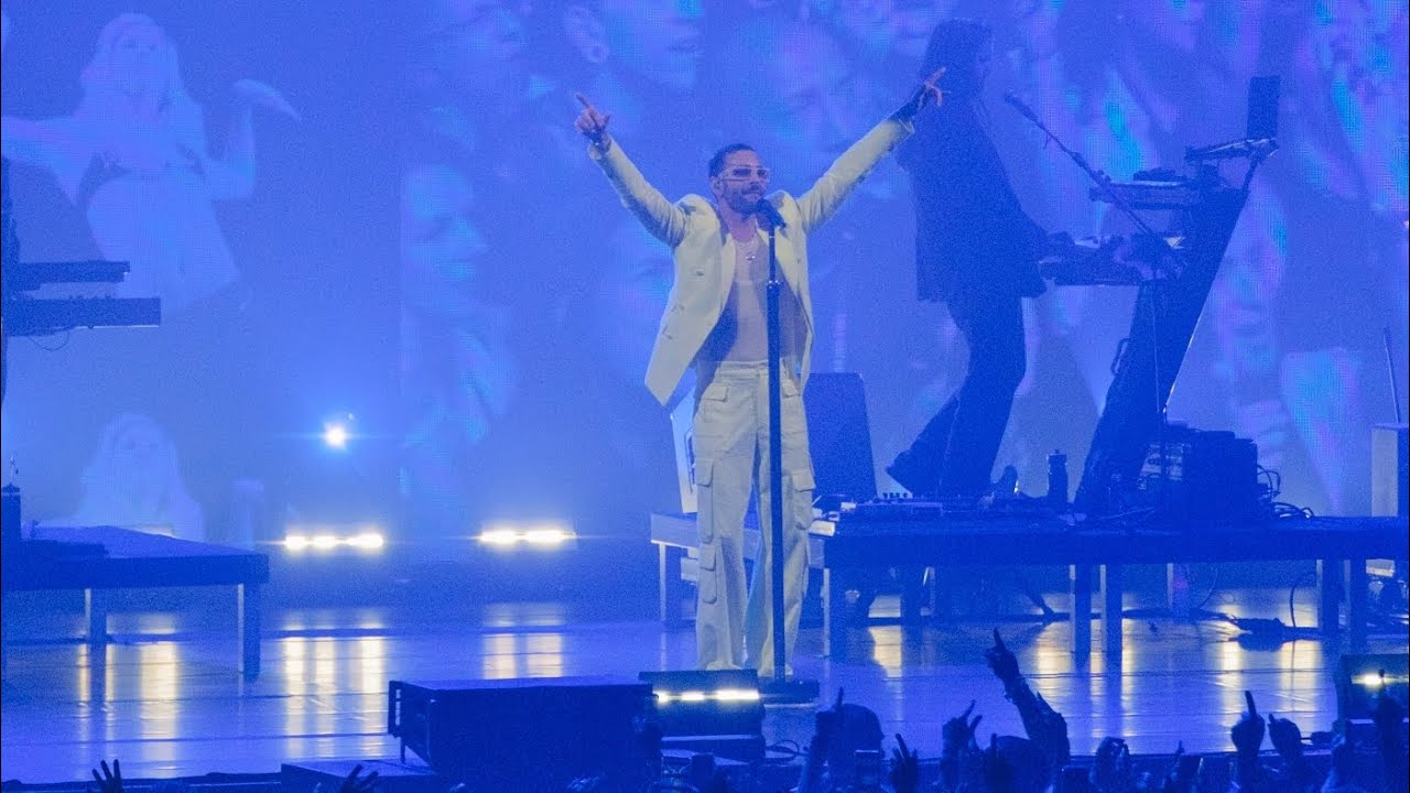 MARCO MENGONI Successo per l'European Tour: le immagini di Bruxelles (21 ottobre 2023)