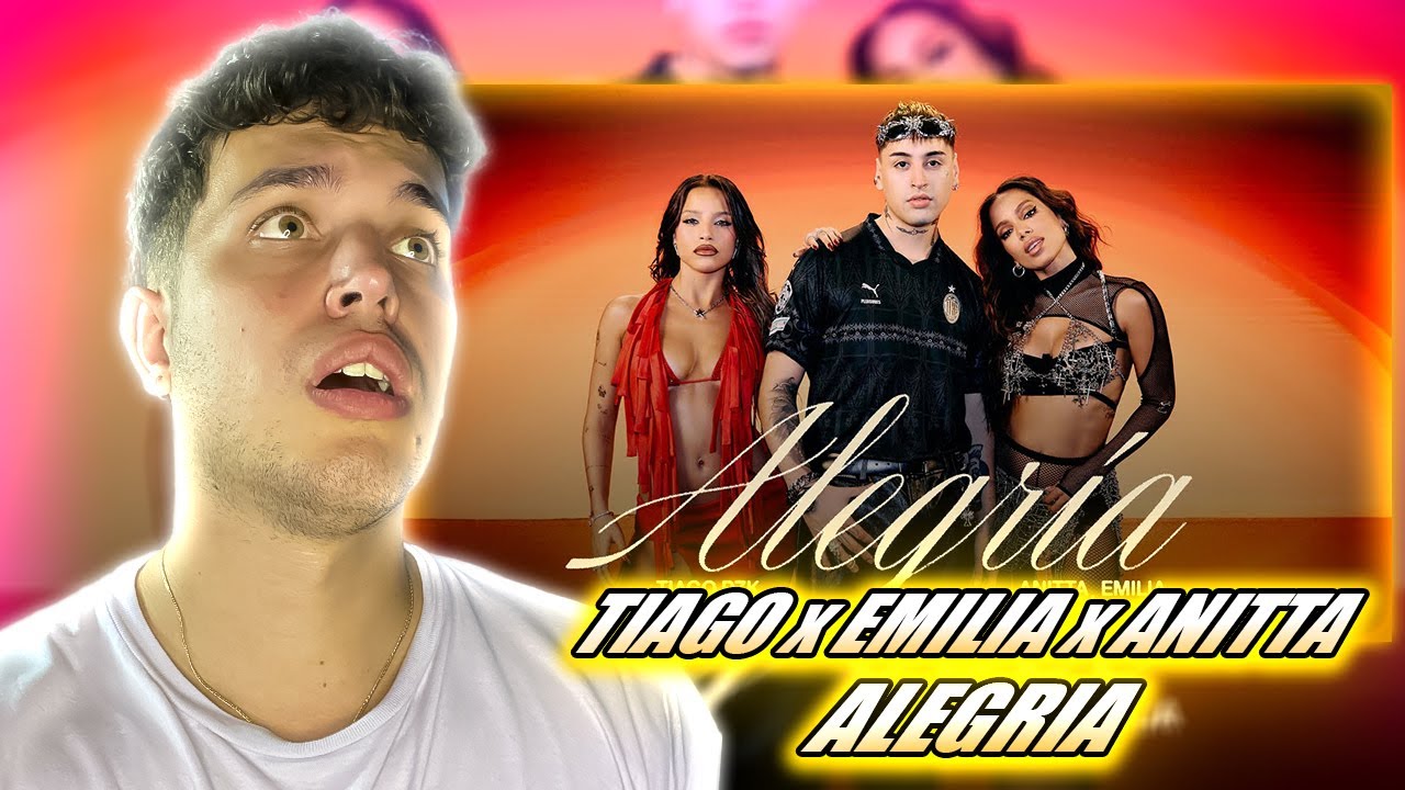 REACCIÓN a Tiago PZK, Anitta, Emilia - Alegría (Video Oficial)