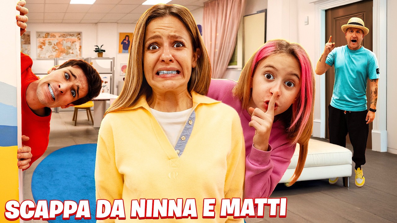 GIORGIA SCAPPA DI CASA E VA A VIVERE DA NINNA E MATTI DI NASCOSTO PERCHÉ LITIGA CON PAPÀ SALVO!