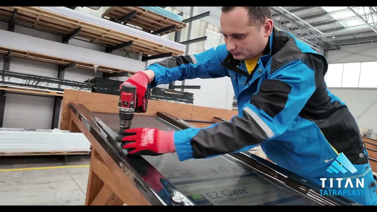 EZ Glaze 60, Inštruktážny video návod montáže, SK