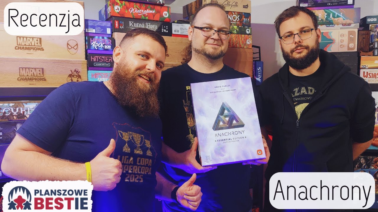 Anachrony - Recenzja + kilka sł&oacute;w o dodatkach - Planszowe Bestie #602 - 04.10.2025