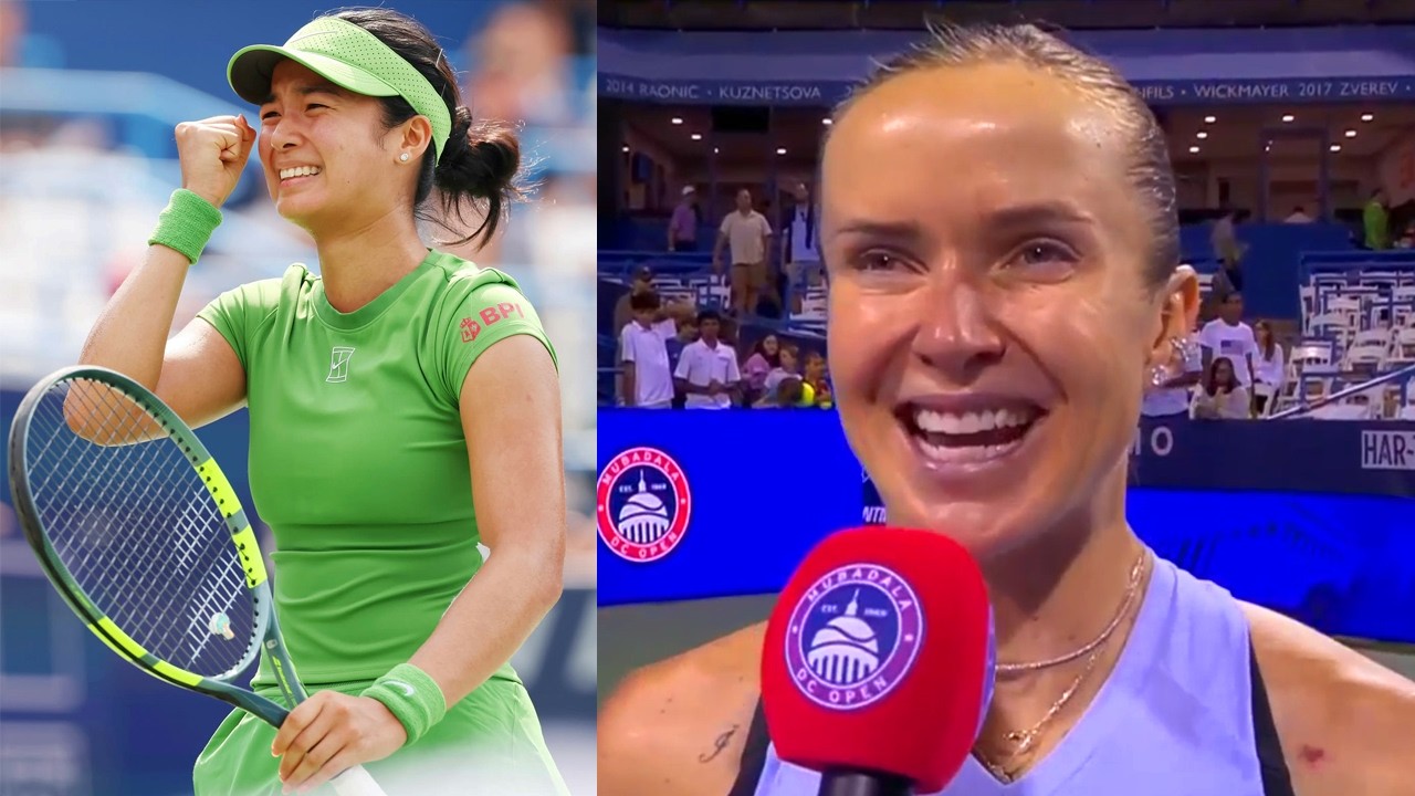 Elina Svitolina REACTS on facing Alex Eala in QF