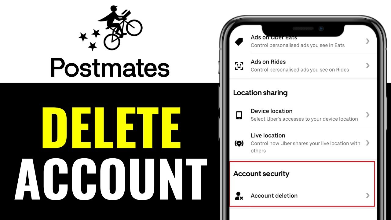 How to Delete Postmates Account 2026 (Simple Step)
