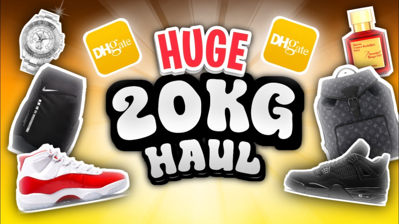 INSANE BUDGET 20KG DHGATE HAUL (Watches, Shoes, Clothes)
