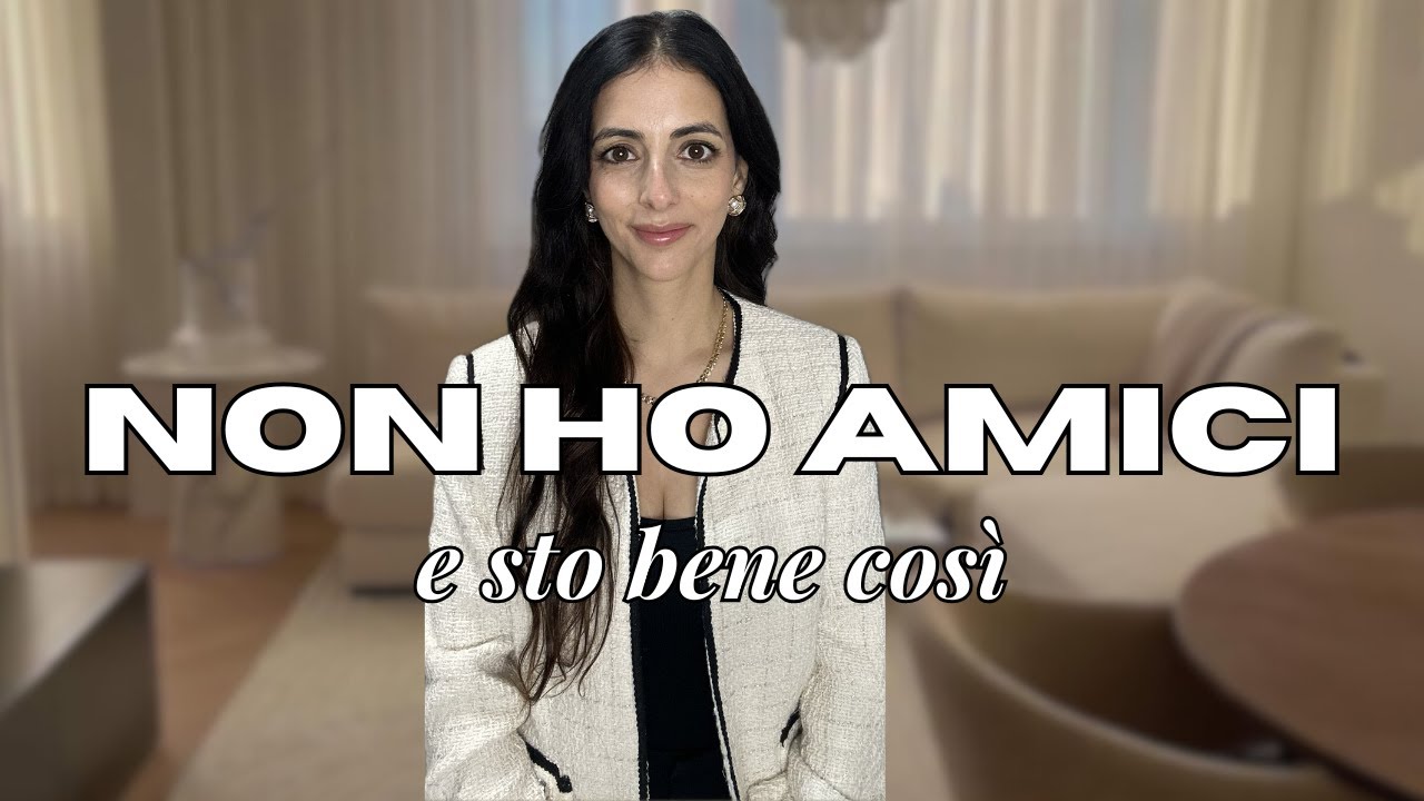 Non ho amici. E sto bene così | Vivere senza amicizie