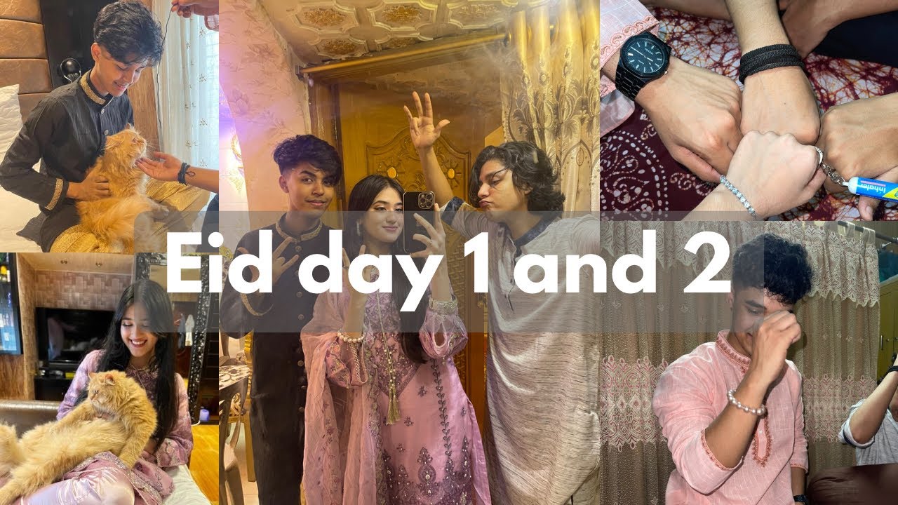 Throwback to Eid Day 1 and 2 with @SahilSanjan @AriyanChowdhury @SiyamSajnanChowdhury