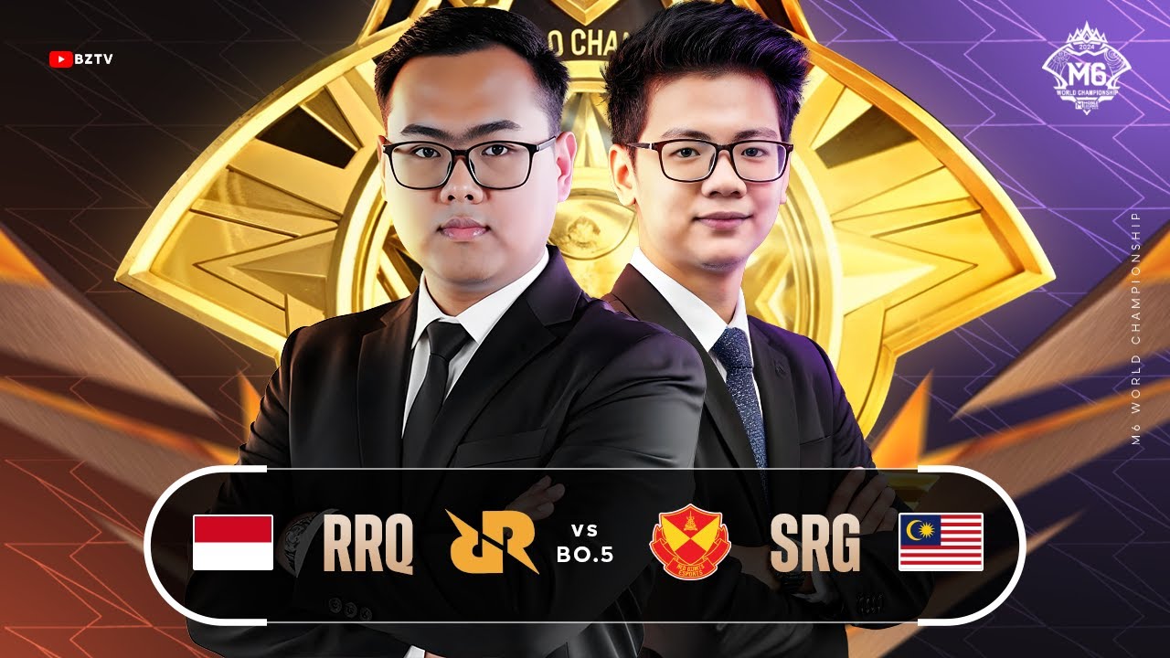[Official Restream]  M6 Knockout Stage (Day3) RRQ vs SRG  (BO5) 🇲🇲Cast-CasterZyZyy&Blank