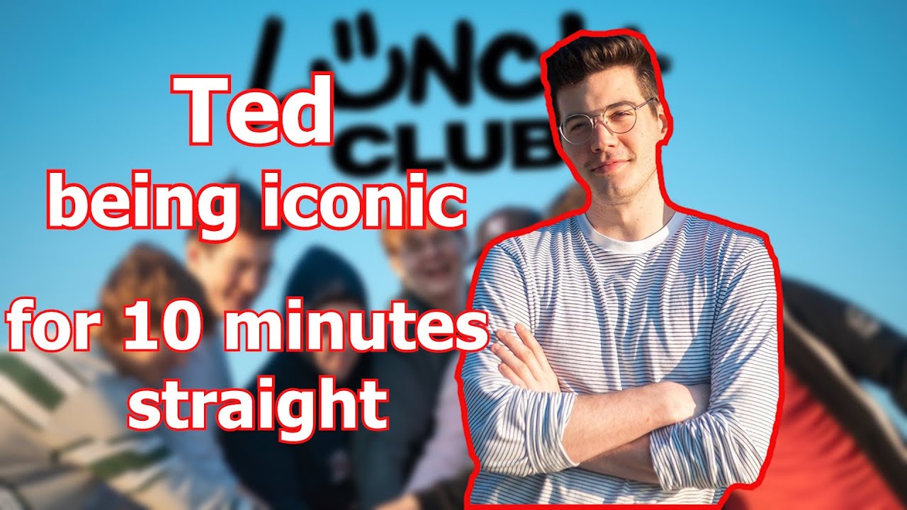 Ted being iconic for 10 minutes straight