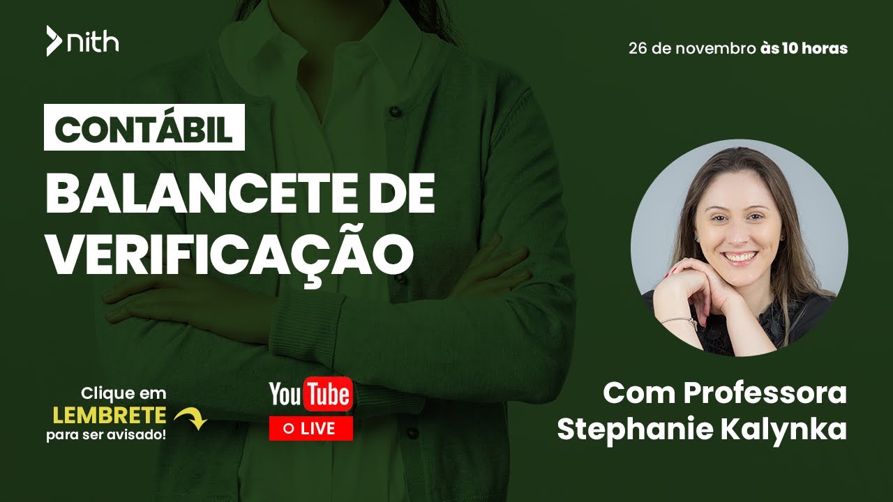 Balancete de Verifica&ccedil;&atilde;o | Aula AO VIVO