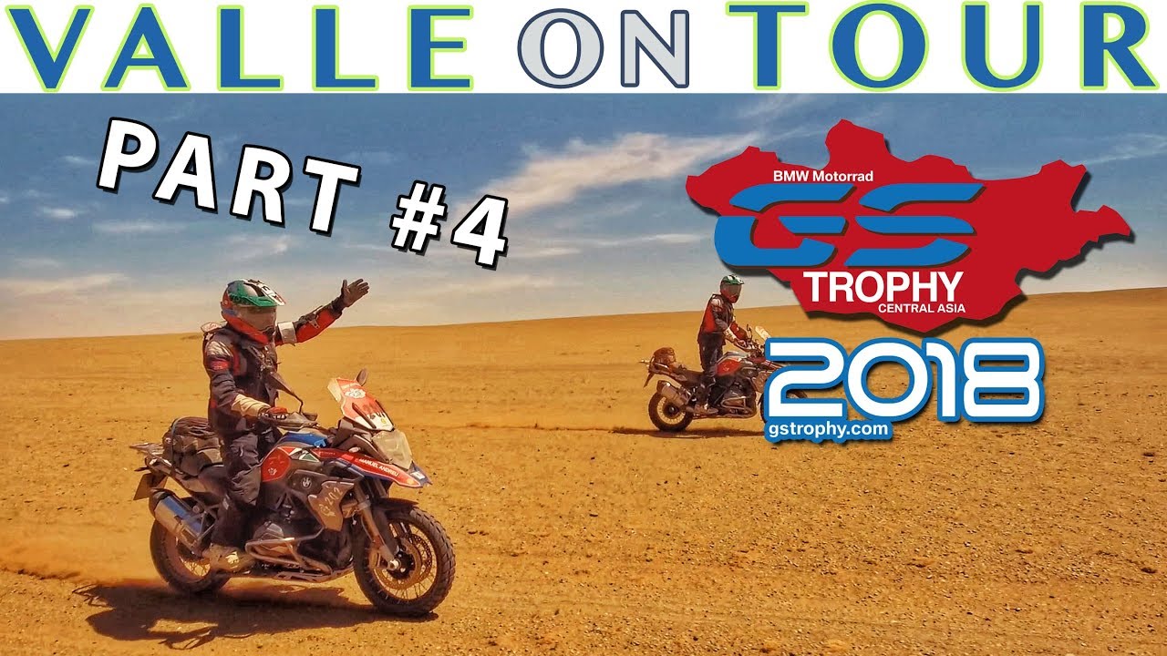 GS TROPHY 2018 MONGOLIA - THE DAY OF MY ACCIDENT IN THE GOBI DESERT [PART 4/VALLE ON TOUR]