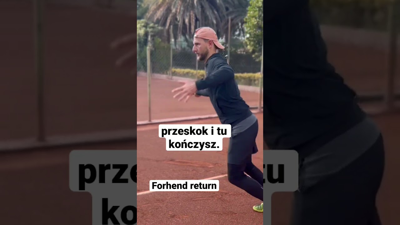 Jak atakować drugi serwis z returnu z forhendu? #shorts #forehand #return