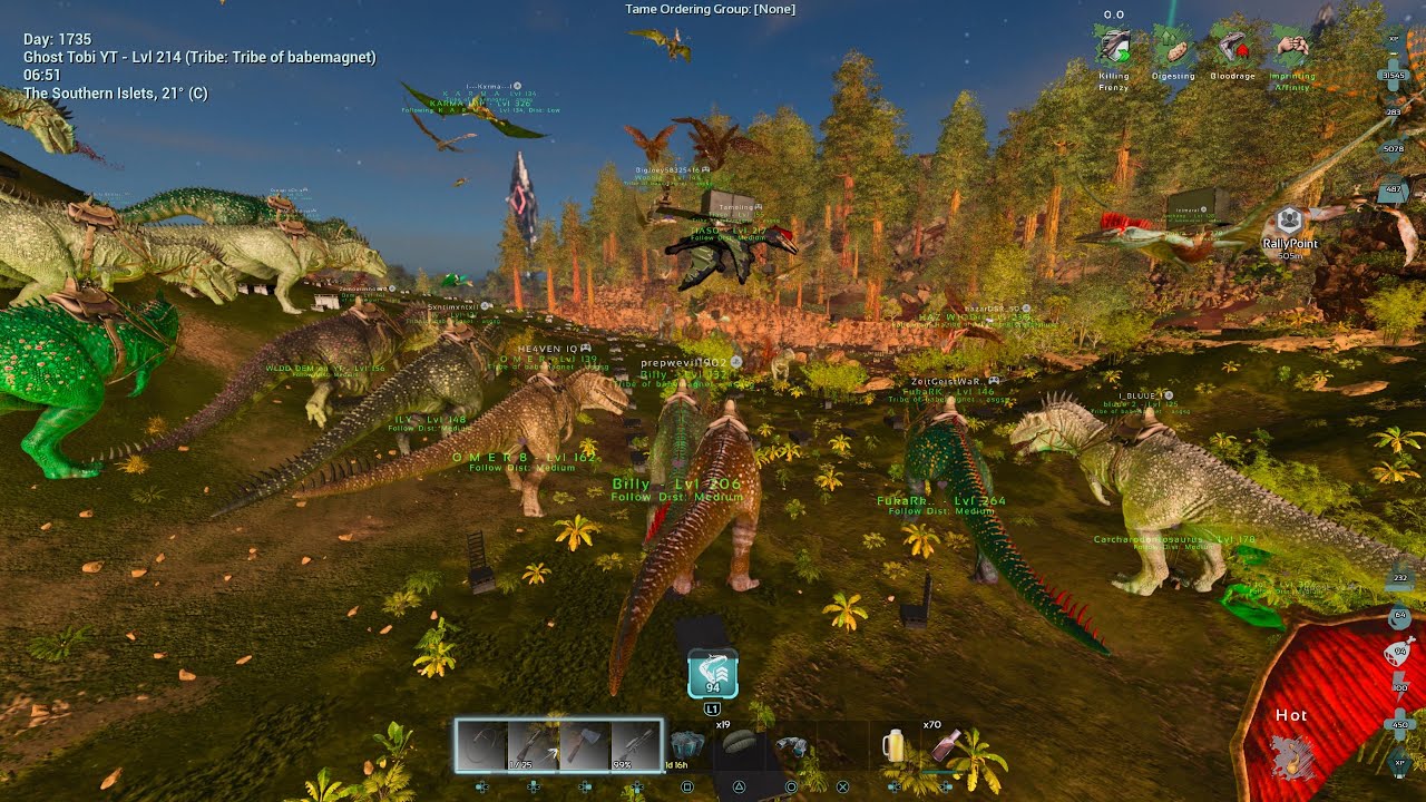 Flood Wiping Fat Carno Cave & Folding Blackout | WLDD |Ark Ascended Official PvP #7