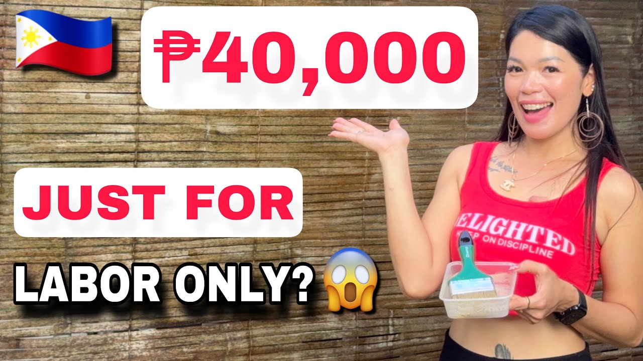 🇵🇭Обновление нашего дома | 40 000 песо только за работу?