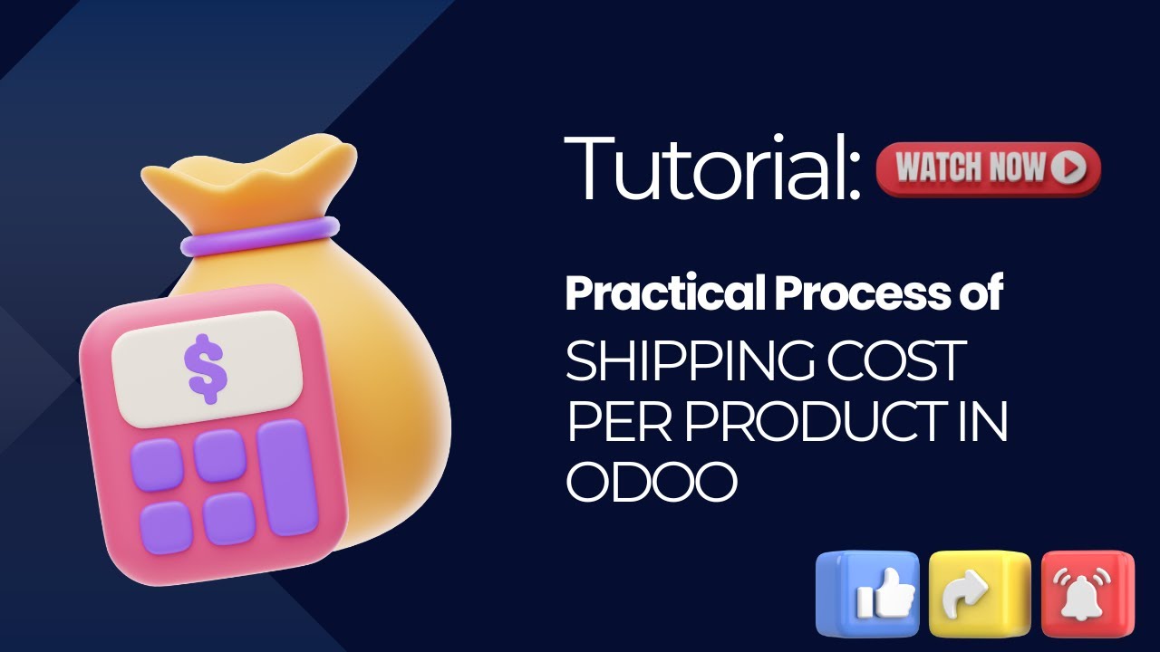 Shipping Cost Per Product in Odoo